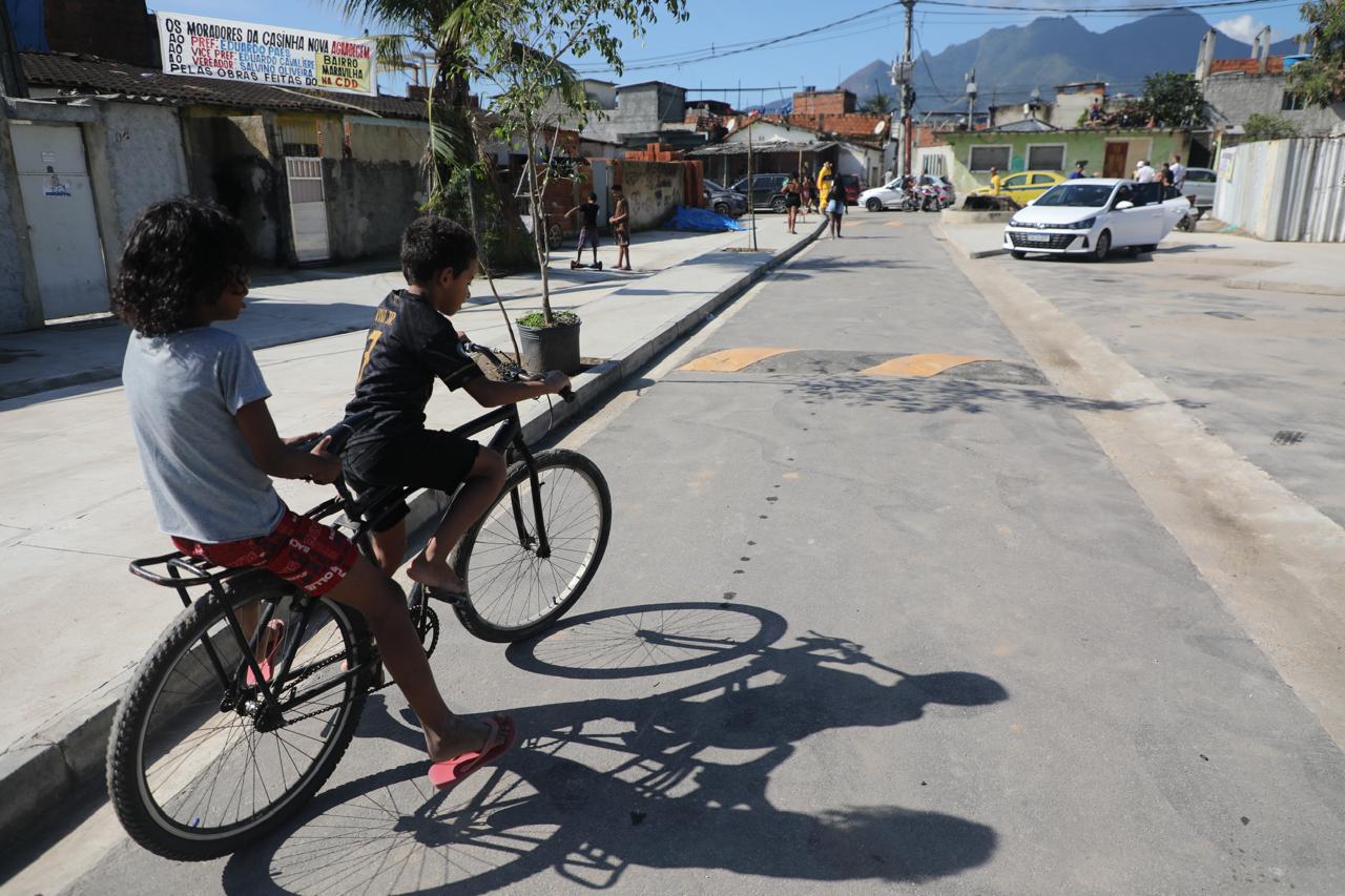 Bairro Maravilha transforma ruas da Cidade de Deus e do Itanhangá com obras de urbanização